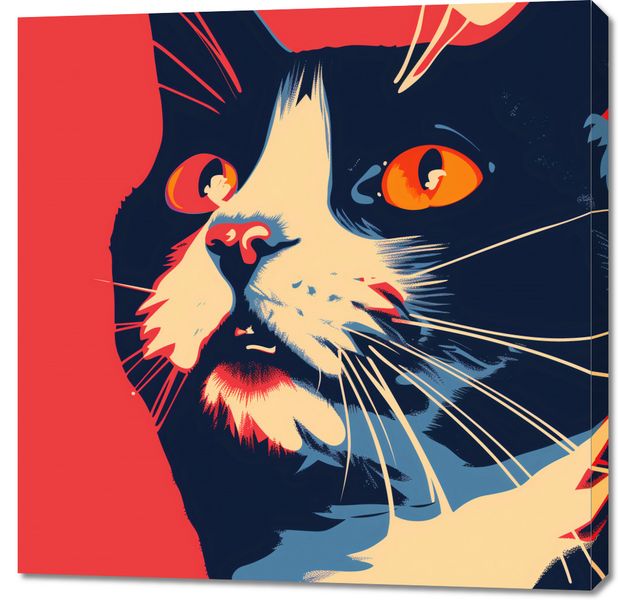 Obraz 90x90cm Szok zdjęcie 1