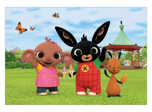 Puzzle Dino Bing 21 elementów Puzzle Bing i przyjaciele na Arena.pl