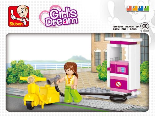 Nowe KLOCKI SLUBAN GD Stacja Paliw 37 - B0518 Stacja benzynowa na Arena.pl