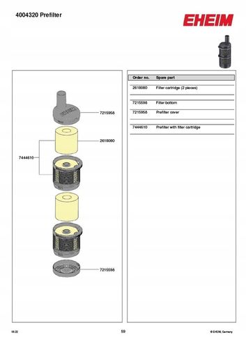 Eheim Prefiltr Aquaball 4004320 filtr wstępny na Arena.pl