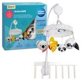 CANPOL BABIESBOO Sensoryczna karuzela z pozytywką do łóżeczka