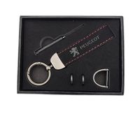 PEUGEOT BRELOK samochodowy PEUGEOT BRELOCZEK do kluczy + pudełko na prezent