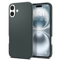 etui case na iphone 16 liquid air - zielone
