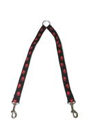 A-161 ROZDZIELACZ DO SMYCZY ŁAPKI  25mm/50cm Kolor - łapki czarny