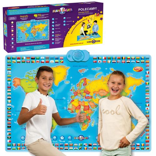 DUMEL Interaktywna Mapa świata na Arena.pl