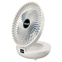 Wentylator biurkowy wiatrak składany bezprzewodowy klips stojący