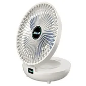 Wentylator biurkowy wiatrak składany bezprzewodowy klips stojący