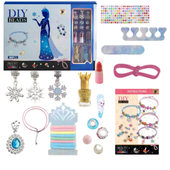 Zestaw Do Tworzenia Własnej Biżuterii Kraina Lodu 180 Elementów Ld6030