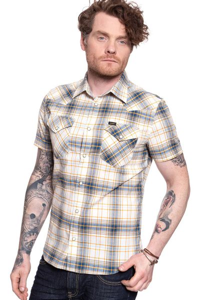 LEE SS WESTERN BRIGHT WHITE L640DKLJ M zdjęcie 1