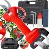 SEKATOR AKUMULATOROWY Ogrodowy Elektryczny Nożyce do Gałęzi Li-Ion 48V