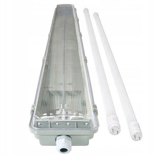 Oprawa Hermetyczna 120cm lampa + 2x świetlówki LED Wodoszczelna Do na Arena.pl