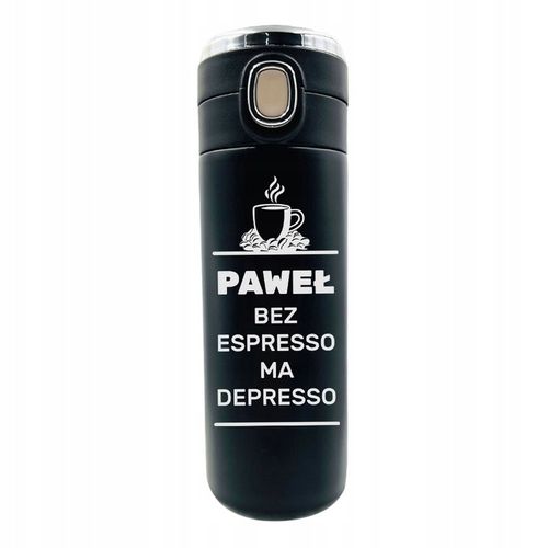 KUBEK TERMICZNY Z GRAWEREM TERMOS DO KAWY 420ml prezent męża żony taty niej na Arena.pl