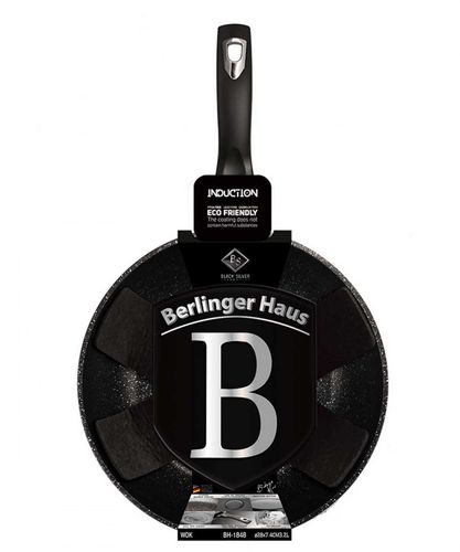 wok granitowy 28cm berlingerhaus black silver bh-1848 na Arena.pl