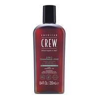 American Crew 3-in-1 Chamomile +Pine Szampon odżywka i żel pod prysznic 250