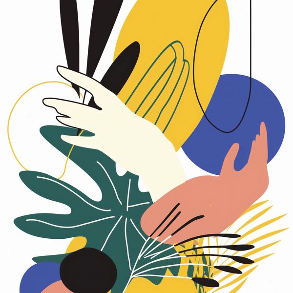 Plakat 70x70cm Dotyk Tropików zdjęcie 1