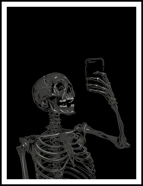 Plakat 75x100cm Selfie Poza Czasem zdjęcie 3