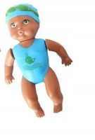 ZABAWKA PŁYWAJĄCA LALKA BOBAS W STROJU KĄPIELOWYM NAKRĘCANA WZORY DO WYBORU