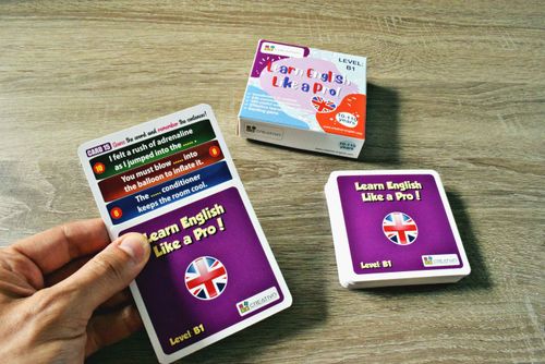 Learn English Like a Pro - Inteligentne fiszki + gra (poziom B1) na Arena.pl