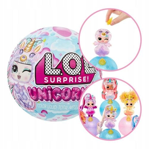 LOL SURPRISE UNICORN LALECZKA JEDNOROŻEC KULA121336 na Arena.pl