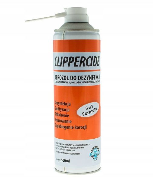 CLIPPERCIDE  Spray do dezynfekcji maszynek 5w1 - 500ml zdjęcie 1