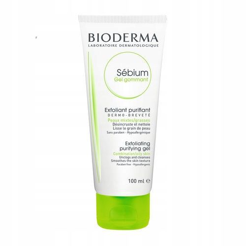 Bioderma Sebium, myjący żel-peeling, 100ml na Arena.pl