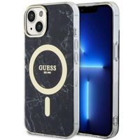 Etui Guess do iPhone 15 Plus, iPhone 14 Plus, Czarny, MagSafe