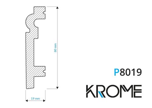 Listwa przypodłogowa KROME P8019 na Arena.pl