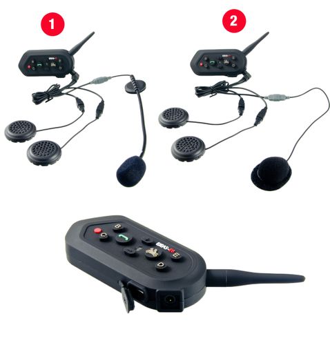 INTERKOM MOTOCYKLOWY INTERCOM BLUETOOTH EJEAS E6 na Arena.pl