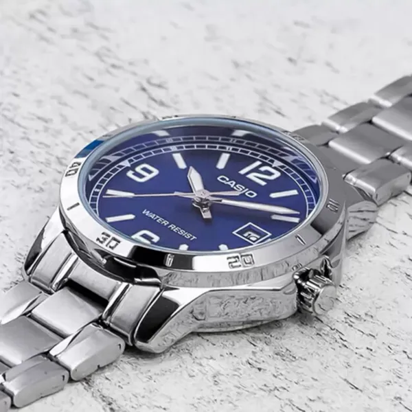 ZEGAREK MĘSKI CASIO MTP-V004D-2B (zd047g) + BOX zdjęcie 4