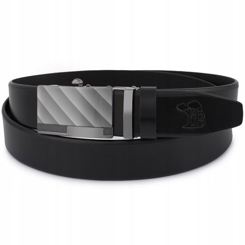 Zestaw męski skórzany portfel pasek duży Beltimore na Arena.pl