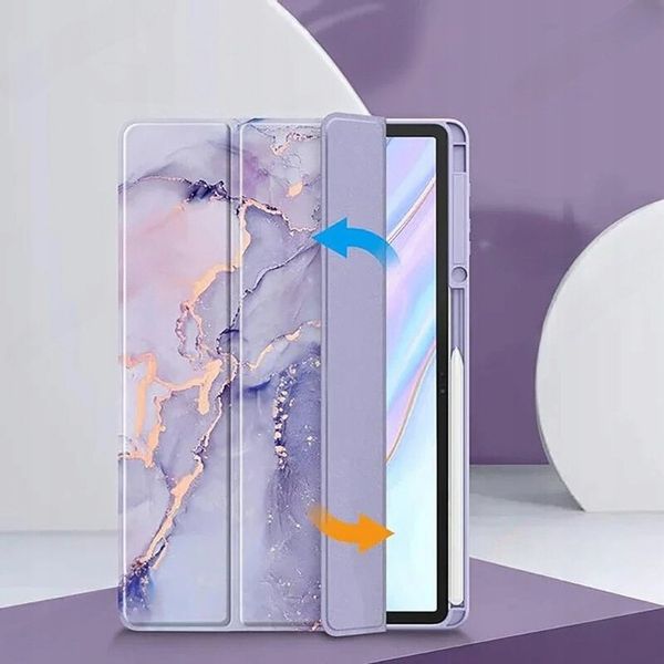 ETUI Z KLAPKĄ DO IPAD AIR 11" 6 GEN 2024 CASE OBUDOWA Z MIEJSCEM NA RYSIK zdjęcie 4