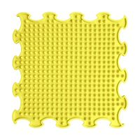 mata sensoryczna Kolce 30x30cm żółty miękki