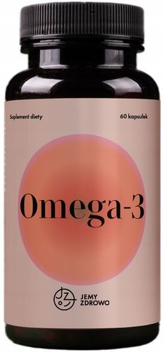 Omega 3 1000 mg + Witamina E Jemy zdrowo 60 kapsułek na Arena.pl