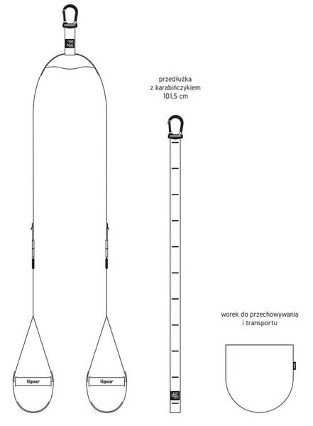 taśmy do ćwiczeń Alfa One zdjęcie 3