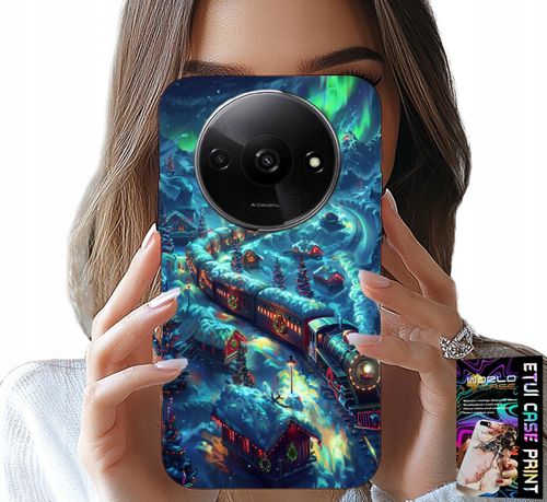 ETUI DO XIAOMI REDMI A3 - POCIĄG, EKSPRES ŚWIĄTECZNY WZORY + SZKŁO na Arena.pl