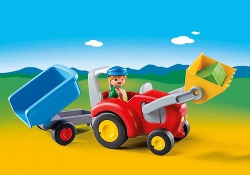 Traktor z przyczepą 6964 na Arena.pl