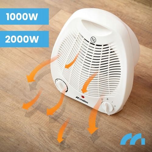 FARELKA TERMOWENTYLATOR GRZEJNIK ELEKTRYCZNY TERMOSTAT 2000W MAŁY na Arena.pl