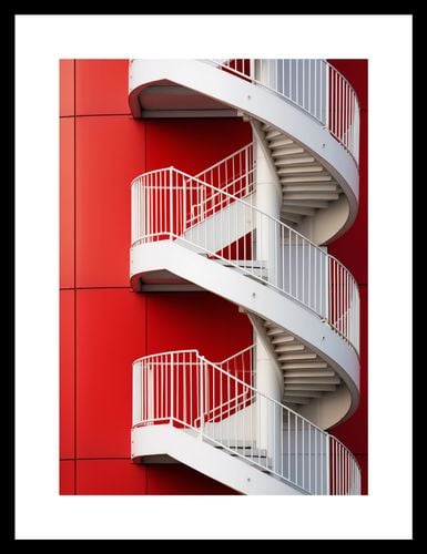 Plakat 21x29,7cm Schody do Niebios na Arena.pl