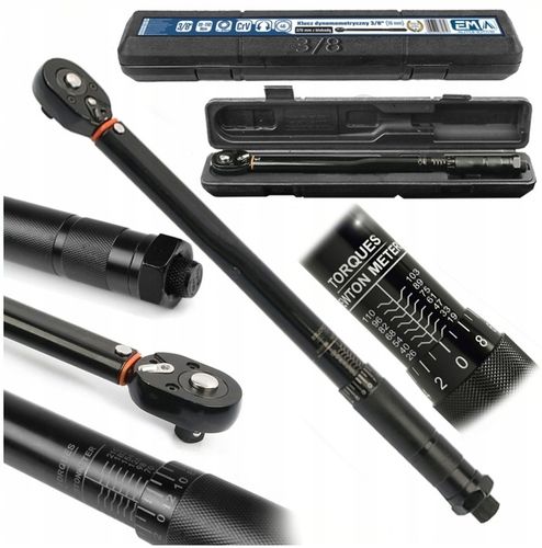 KLUCZ DYNAMOMETRYCZNY Z BLOKADĄ BLOKADA 3/8 " 19-110nm DWUKIERUNKOWY Z na Arena.pl