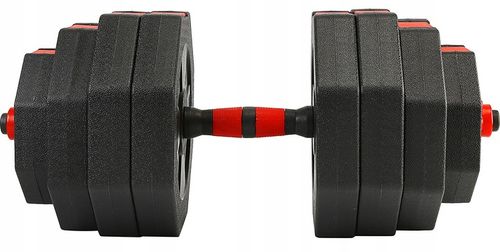 Hantle regulowane bitumiczne 40kg ZESTAW HANTLI 2x20kg obciążenie na Arena.pl