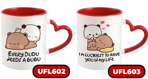KUBEK PREZENT MISIE BUBU I DUDU CUTE BEAR LOVE MIŚ na Arena.pl