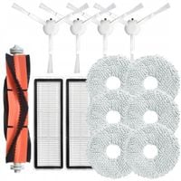 Zestaw szczotki filtry ścierki do Xiaomi Mi Robot Vacuum S10+ X10+ X20+ X10