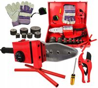 ZGRZEWARKA DO ZGRZEWANIA RUR PCV PP 2700W POLIFUZYJNA +16mm MATRYCA