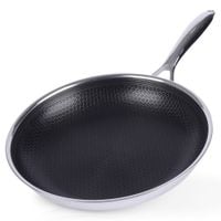 Patelnia Orion Stalowa Nieprzywierająca do Smażenia Cookcell Hybryd 28 cm