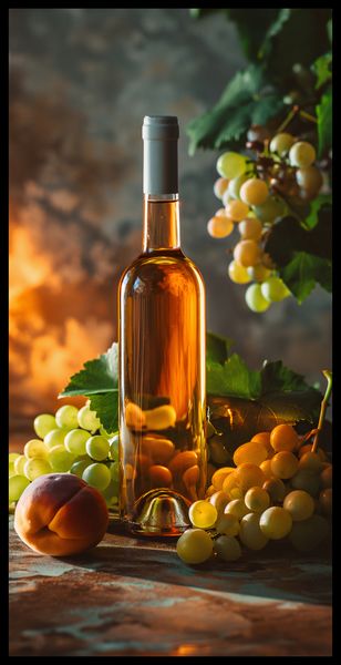 Plakat 50x100cm Bursztynowe Wino zdjęcie 2