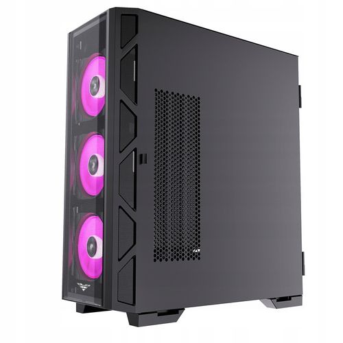 Obudowa do komputera PC Preyon Nest Meshy+ czarna midi ATX 4 x ARGB na Arena.pl