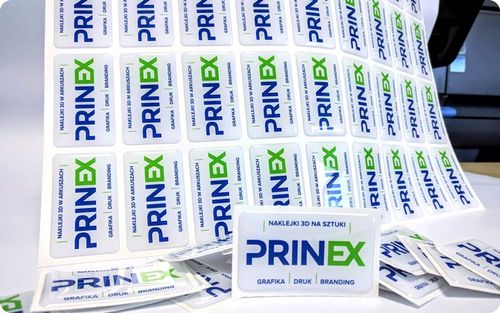 Wypukłe naklejki 3D PREMIUM - 100szt / do 10cm2 na Arena.pl