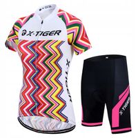 Strój Rowerowy Damski X-Tiger Spodenki Żelowe Komplet Kolarski Termo Pro XS