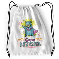 Plecak Sportowy Szkolny Dla Krzyśka Syna Dziecka Z Nadrukiem Ze Zdjęciem