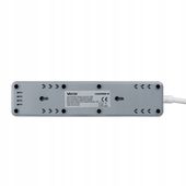 PRZEDŁUŻACZ LISTWA ZASILAJĄCA Z WŁĄCZNIKIEM 3 GNIAZDA 3M ŁADOWARKA USB-C